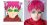 Saiki Kusuo Clips Peluca De Pelo Estafadores Animado Rosa Pe