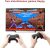 Cooleedtek Controlador Inalámbrico Negro Clásico Juego Gamep