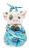 Disney Baby Pua Del Cerdo De Moana En Una Manta Bolsa Muñeca