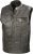 Soa Para Hombre Del Club Del Cuero Del Estilo Del Chaleco W