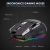 Teclado+mouse+alfombrilla Gamer Rgb Blanco Plateado