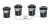 Hydrofarm Rs5gal4sys Root Spa 4, Sistema De Cubo De 5 Galone