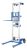 Vestil A-lift-s-ehp Ajustable Straddle Hand Winch Lift Truck