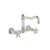 Rohl A1456xmpn-2 Country Kitchen Montado En La Pared Del Pue