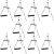 Ee.uu. Art Supply Plata 65inch Tall Aluminio Ligero Floor Ta