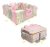 Corral De Seguridad De 14 Paneles Para Bebés, Gris/rosa