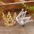 Mini Infantil Corona Bebé Princesa Tiara De La Torta Del Rhi