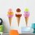 Vinil Decorativo Helado Para Tienda De Helados O Paletería