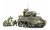 Tanque De Estados Unidos De La Luz M5 A1 W / 4 Higos 1/35