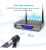 Sistema De Micrófono Inalámbrico Uhf Archeer Con Pantalla Lc