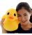 Peigee 30cm Felpa Amarillo Pato Relleno Suave Animal De Jugu