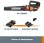 Worx Wg584.9 Soplador Turbo De Alimentación Compartida De 2