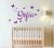 Vinil Decorativo Pared Mariposas Nombre Personalizado Infant