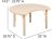 Flash Furniture Mesa De Actividad Ajustable Con Altura De Pl