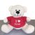 Personalizado Amo Snuggle Oso – Blanco, 10 Pulgadas (camiset
