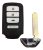 Carcasa De Llave Inteligente Para Honda Accord Civic Cr-v Cr