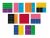 Recursos De Aprendizaje De Lujo Del Arco Iris Cuadrados De F