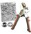 28 Tool Kit Ojal Pico De Mano De Perforaciones Para Ojetes K