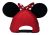 Gorra Béisbol Ajustable Disney Minnie Mouse Con Orejas, Rojo