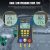 Tester Kit De Refrigeración Digital De Manómetros Medidor Hv