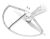 Dji Part28 Phantom 2 Serie 9-inch Prop Guardia (blanco)