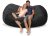 Comfy Sacks 7,5 Pies Ocioso De Espuma De Memoria Puf, Grafit