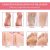 Foot Mask Peeling 5 Pack,peach Soft Callus Peeling Dead Skin