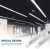 Jesled – Luces Led De Tienda De 4 Pies, 45 W, 5400 Lúmenes,