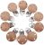 Chupete Clip De Madera Titular Mordedor 15pcs Para La Dentic