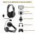 Auriculares Usb Del Pc Chat En Auriculares Con Cancelación D
