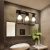 Gladfresit – Lámpara De Pared Industrial Para Baño, 3 Luces,