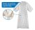 Paciente Del Hospital Vestido De Mezcla (1 Pack) De Algodón,