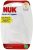 Nuk De Silicona De Ortodoncia Pezones, 6 Meses, Fast (pack D