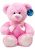 Wildream Rosa Del Oso De Peluche Relleno De La Felpa Animal