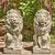 Zaer Ltd. – Par De Estatuas De León (caja Fuerte Para Exteri