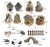 Hada Del Jardín Accesorios-16pcs Miniatura Hada Del Jardín A