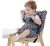 Fácil Asiento De Tela Arnés Trona Portátil Silla Alta Seguri