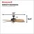 Honeywell Palm Island – Ventilador De Techo De 52 Pulgadas,