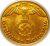 Alemania Tercer Reich 1 Coin Esvástica Pfennig