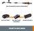 Worx Wg349 20v Power Share 8 Sierra De Poste Con Tensión Au