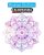 Vinil Decorativo Mandala psicodelica