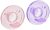 Avent Soothie – Rosa / Púrpura – Chicas – 0-3 Meses – 2-2 Pk