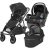 2018 Uppababy Vista Cochecito – Jake (negro / Carbono / Cuer
