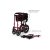 Medline Silla De Ruedas De Transporte Con Los Frenos, Rojo