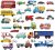 Coches Decalmile Pegatinas De Pared Transportes Niños Habita
