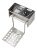 Flexzion Freidora Doble Tanque 5000w 12l Litros Eléctrica En