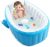 Bebé De La Bañera Inflable, Portátil Bebés Y Niños Pequeños