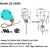 Zing Ear Ze-268s6 Ze-208s6 Interruptor De Ventilador De Tech