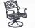 Homestyles 6654-53 – Silla Mecedora Giratoria Para Exterior,