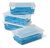 Hand2mind – Juego Completo De 10 Bloques De Plástico Azul, C